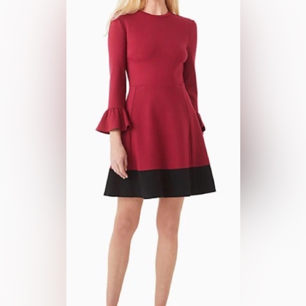 Kate Spade Pointe Color Block Dress with pockets, Size S
